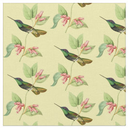 Vintager ausgezeichneter Kolibri Stoff