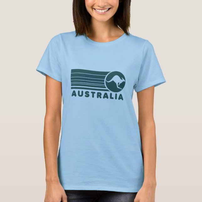 Vintager Australien-Känguru-T - Shirt (Vorderseite)