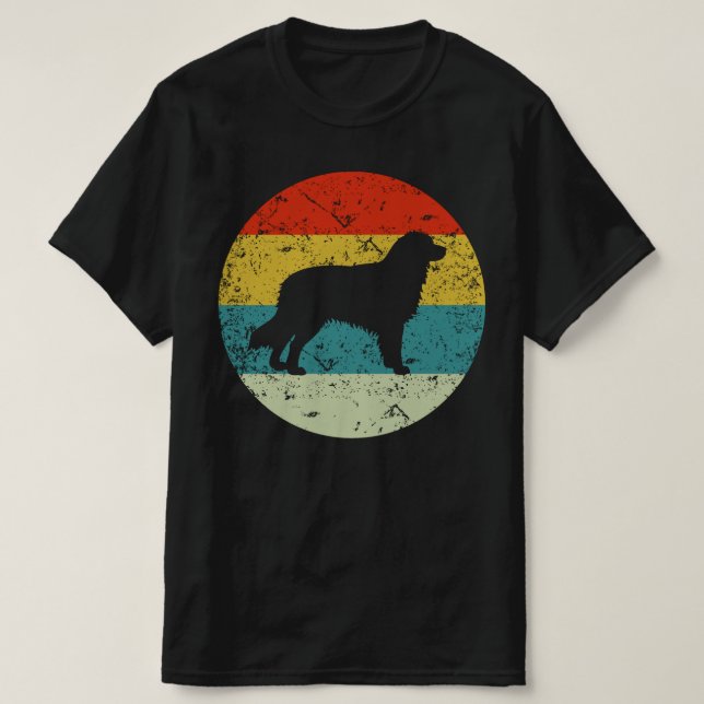 Vintager Australischer Hirte T-Shirt (Design vorne)