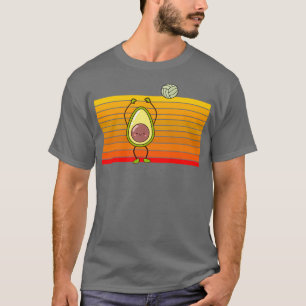 Vintager Avocado-Volleyball 1 T-Shirt
