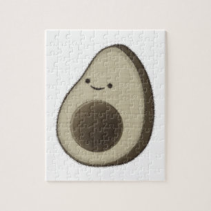 Vintager Avocado Zeichnend