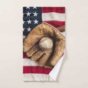 Vintager Baseball Handtuch