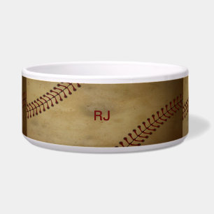 Vintager Baseball mit fertigen besonders an Napf