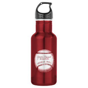 Vintager Baseball, personalisierter Ball Trinkflasche