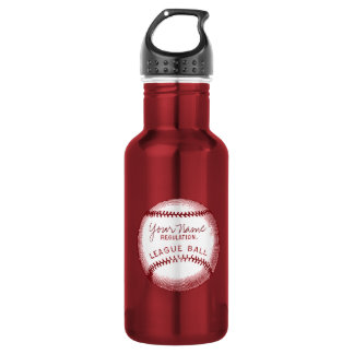 Vintager Baseball, personalisierter Ball Trinkflasche
