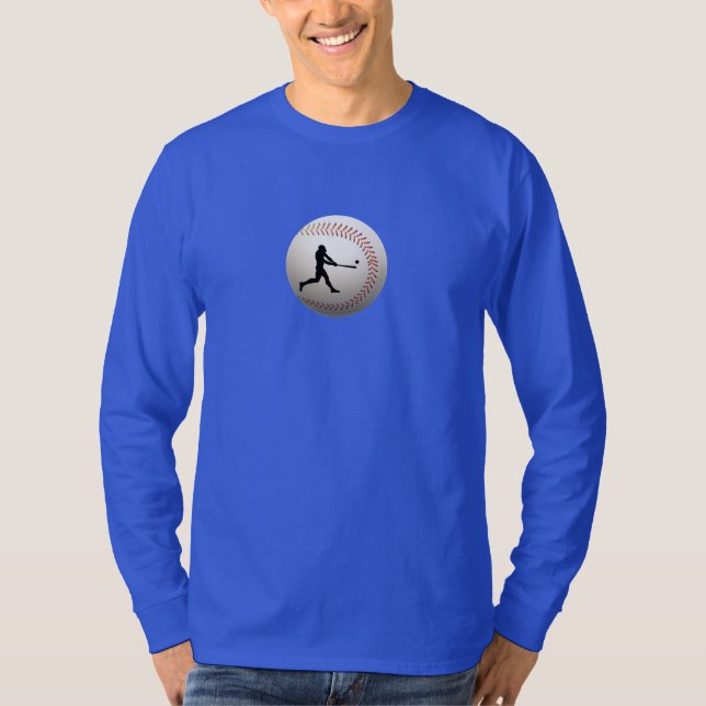Vintager Baseball-Player-T - Shirt (Vorderseite)