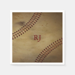 Vintager Baseball Serviette