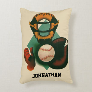 Vintager Baseballspieler, Mitt Dekokissen