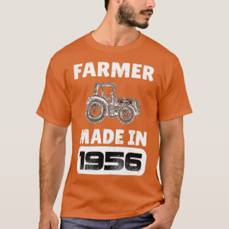 Vintager Bauer Geboren 1956 67 Jahre alte Väter D T-Shirt