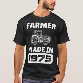 Vintager Bauer Geboren 1975 48 Jahre alte Väter D T-Shirt