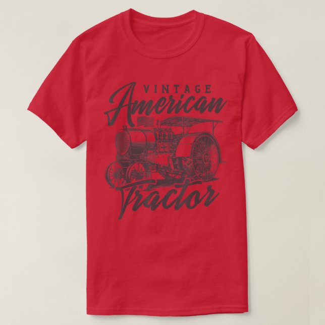 Vintager Bauer T-Shirt (Design vorne)