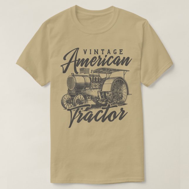 Vintager Bauer T-Shirt (Design vorne)