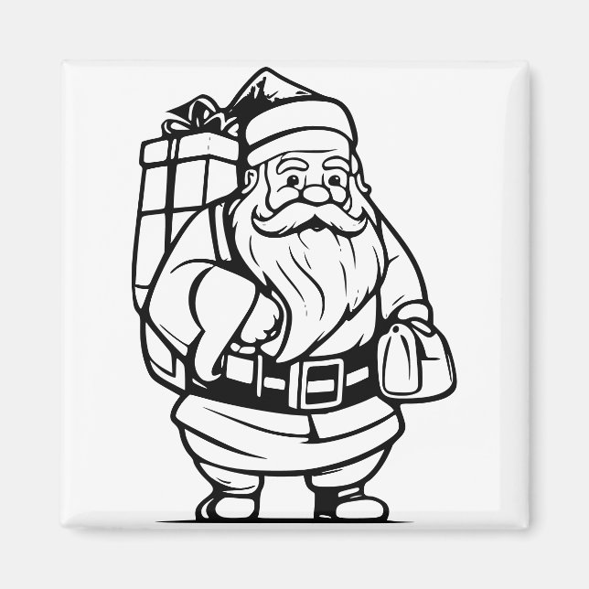 Vintager Baummagnet Magnet (Vorne)