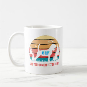 Vintager Beagle Retro Sun Cooler Hund Lover Kaffeetasse