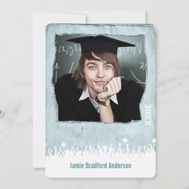 Vintager beängstigender Abschluss Einladung (Vorderseite)