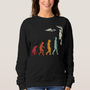 Vintager Bergsteiger Kletterparadies Sweatshirt