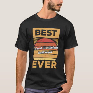Vintager bester Radiologe zum Einnehmen und Maxill T-Shirt