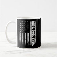 Vintager bester Vater je amerikanische Flagge beän