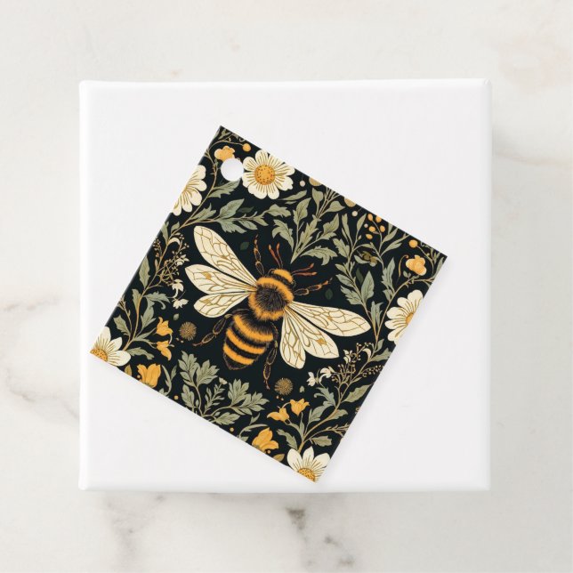 Vintager Bienengarten Geschenkanhänger (Beispiel)