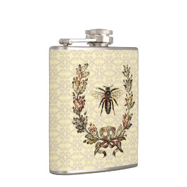 Vintager Bienenreath Flachmann