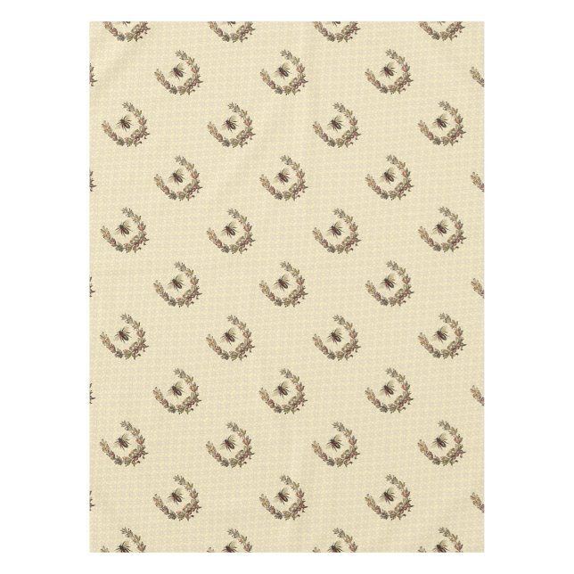 Vintager Bienenreath Tischdecke (Vorderseite)
