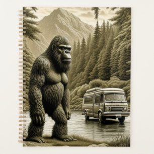 Vintager Bigfoot- und RV-Camper Planer
