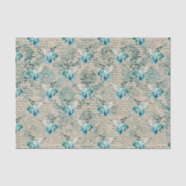 Vintager Bird Ephemera Dekoupage Tissue Seidenpapier