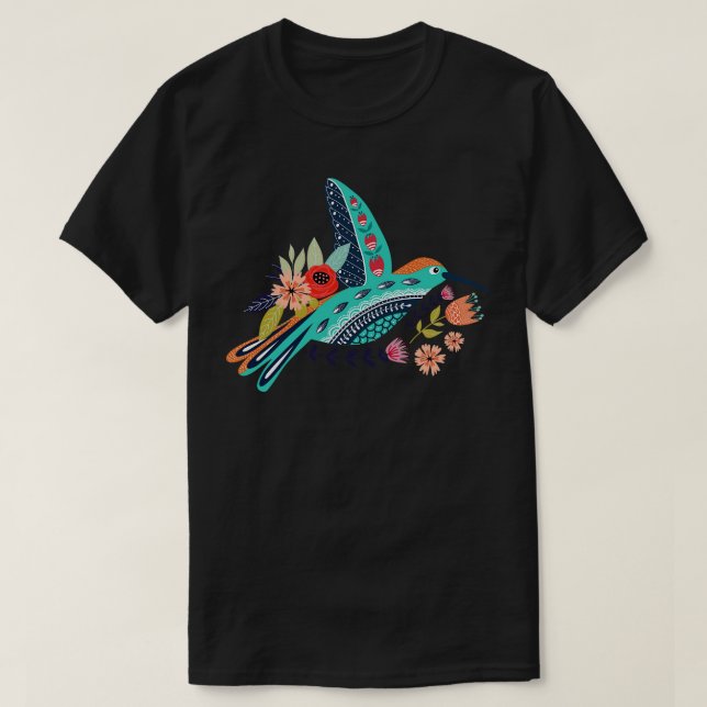 Vintager Bird T-Shirt (Design vorne)