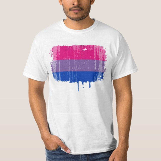 Vintager Bisexual Pride.png T-Shirt (Vorderseite)