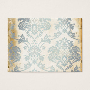 Vintager blauer Damast