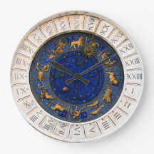 Vintager Blick 24 Stunden Zodiac