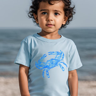 Vintager Blue Crab T - Shirt
