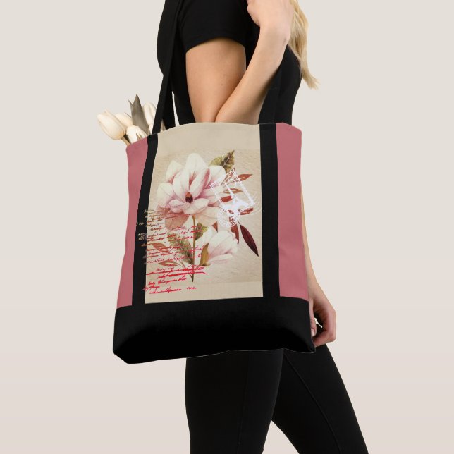 Vintager Blumenbeutel Tasche (Von Nahem)