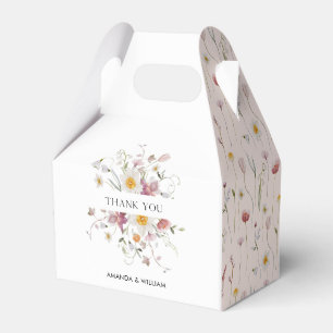 Vintager Blumendanke Geschenkschachtel