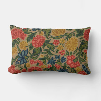 Vintager Blumendesigner Lendenkissen