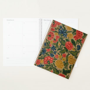 Vintager Blumendesigner Planer