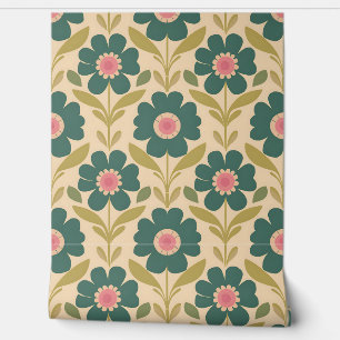 Vintager Blumenkohl Tapete