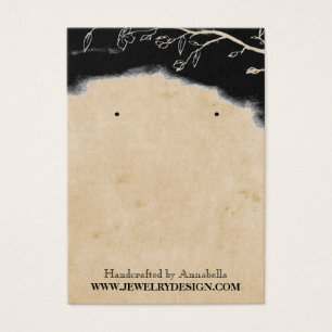 Vintager Blumenohrhalter Juwelierekklace