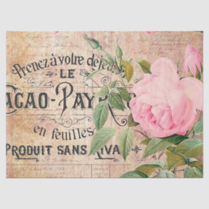 Vintager Blumenspaß irgendein Zweck-Partygewebe Seidenpapier