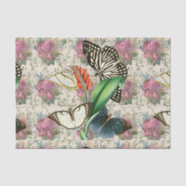 Vintager Blumenstrauß Seidenpapier