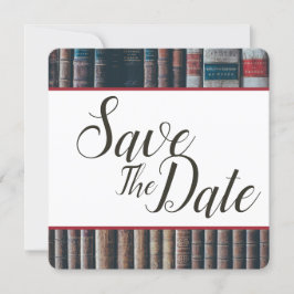 Vintager Bookcase Save the Date