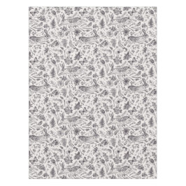 Vintager botanischer Garten Bunny Butterfisch Oste Tischdecke