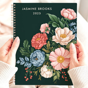Vintager botanischer Individuelle Name Planer
