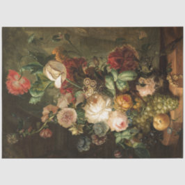 Vintager Bouquet von Blume Seidenpapier