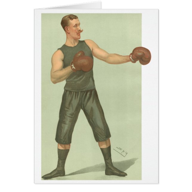 Vintager Boxer mit langen grünen Stämmen (Vorne)