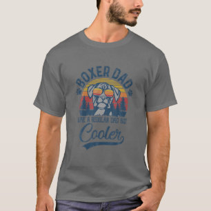 Vintager Boxer-Vater wie ein regelmäßiger Vater, a T-Shirt