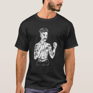 Vintager Boxmeister Tattoo Boho Ink Fighter MM T-Shirt