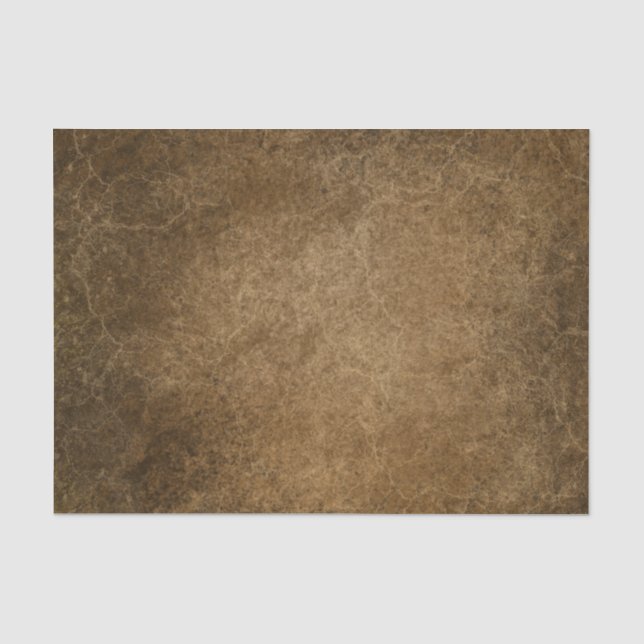 Vintager brauner Hintergrund Seidenpapier (Vorderseite)
