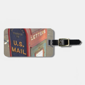 Vintager Briefkasten Gepäckanhänger