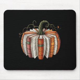 Vintager Buchpumpen Herbst-Librarians Buch Mousepad